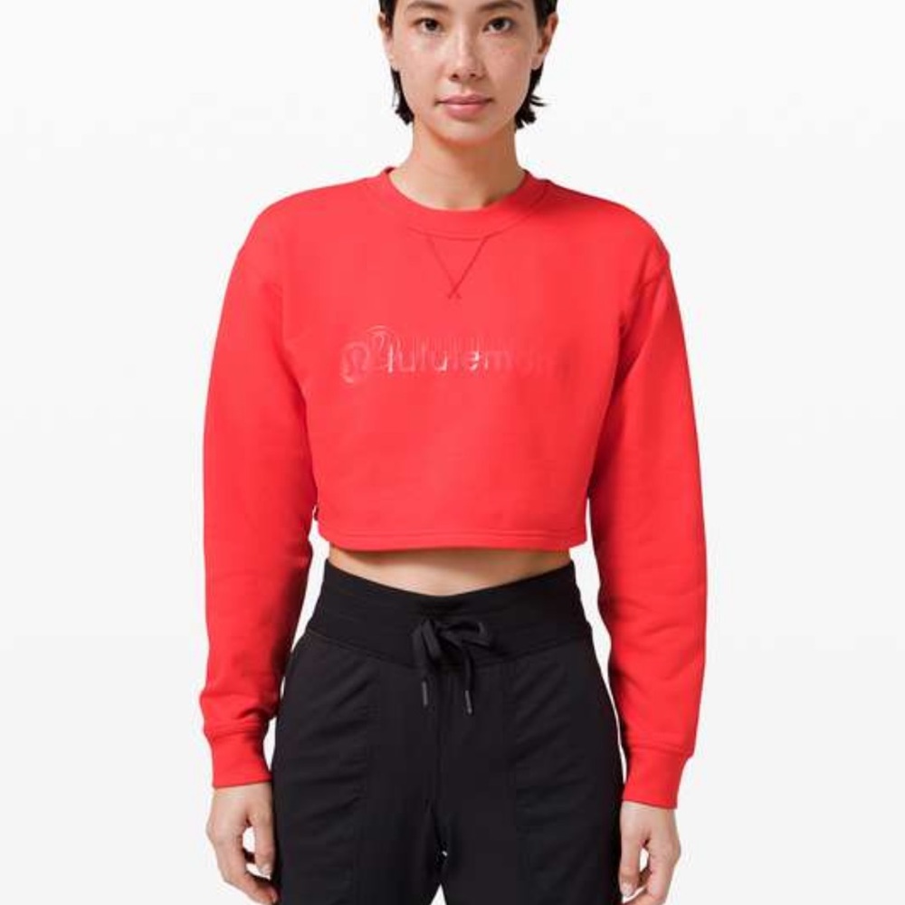 All Yours Cropped Crew Lunar New Year Lululemon